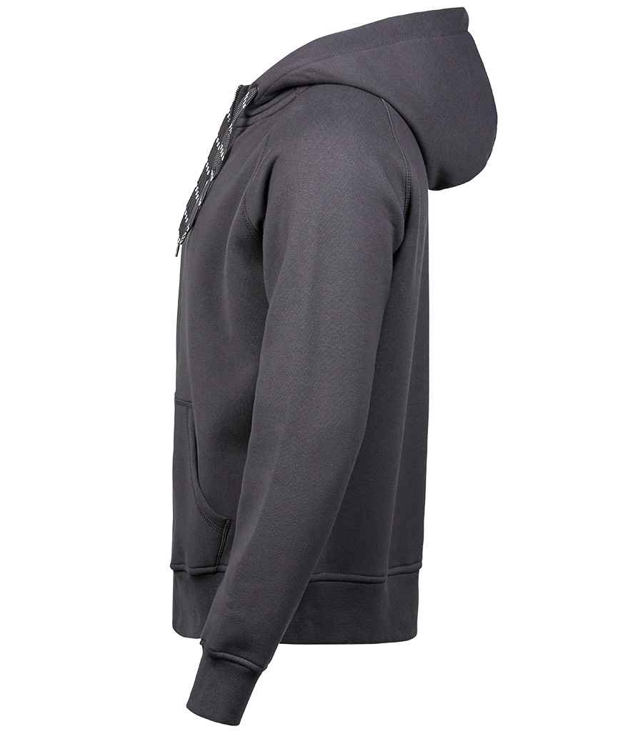 Tee Jays Fashion Zip Hooded Sweatshirt | Dark Grey
