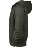 Tee Jays Fashion Zip Hooded Sweatshirt | Deep Green