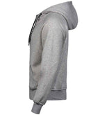 Tee Jays Fashion Zip Hooded Sweatshirt | Heather Grey