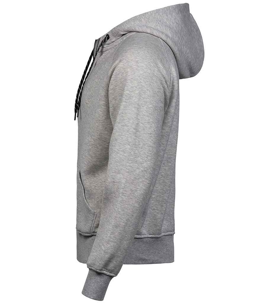 Tee Jays Fashion Zip Hooded Sweatshirt | Heather Grey