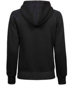 Tee Jays Ladies Fashion Zip Hooded Sweatshirt | Black
