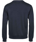 Tee Jays Ribbed Interlock Crew Neck Sweatshirt | Navy