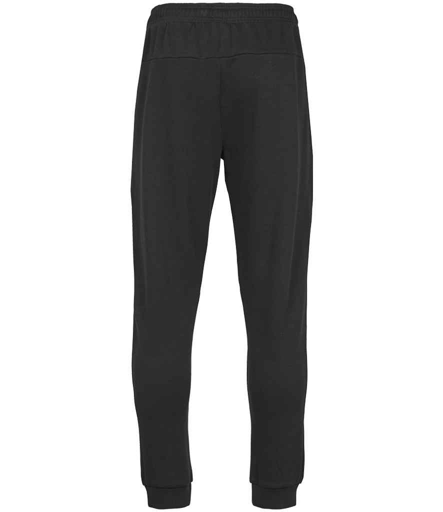 Tee Jays Ribbed Interlock Sweat Pants | Black