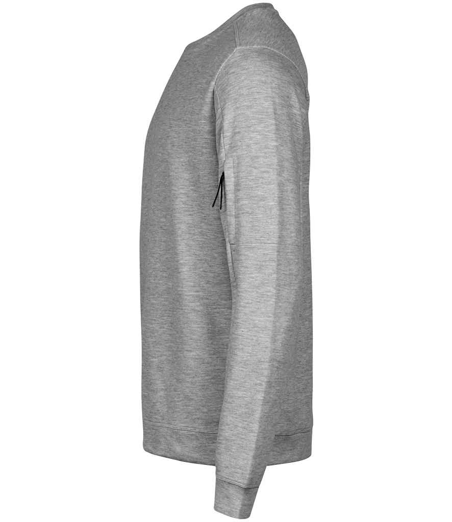 Tee Jays Athletic Crew Neck Sweatshirt | Heather Grey