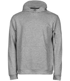 Tee Jays Athletic Hooded Sweatshirt | Heather Grey