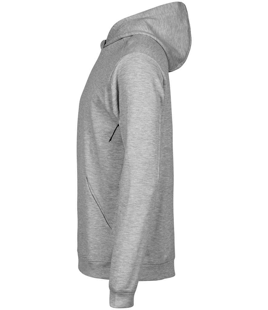 Tee Jays Athletic Hooded Sweatshirt | Heather Grey