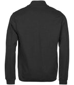 Tee Jays Athletic Full Zip Sweat Cardigan | Black