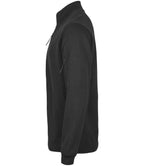 Tee Jays Athletic Full Zip Sweat Cardigan | Black