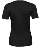 Tee Jays Ladies Interlock T-Shirt | Black