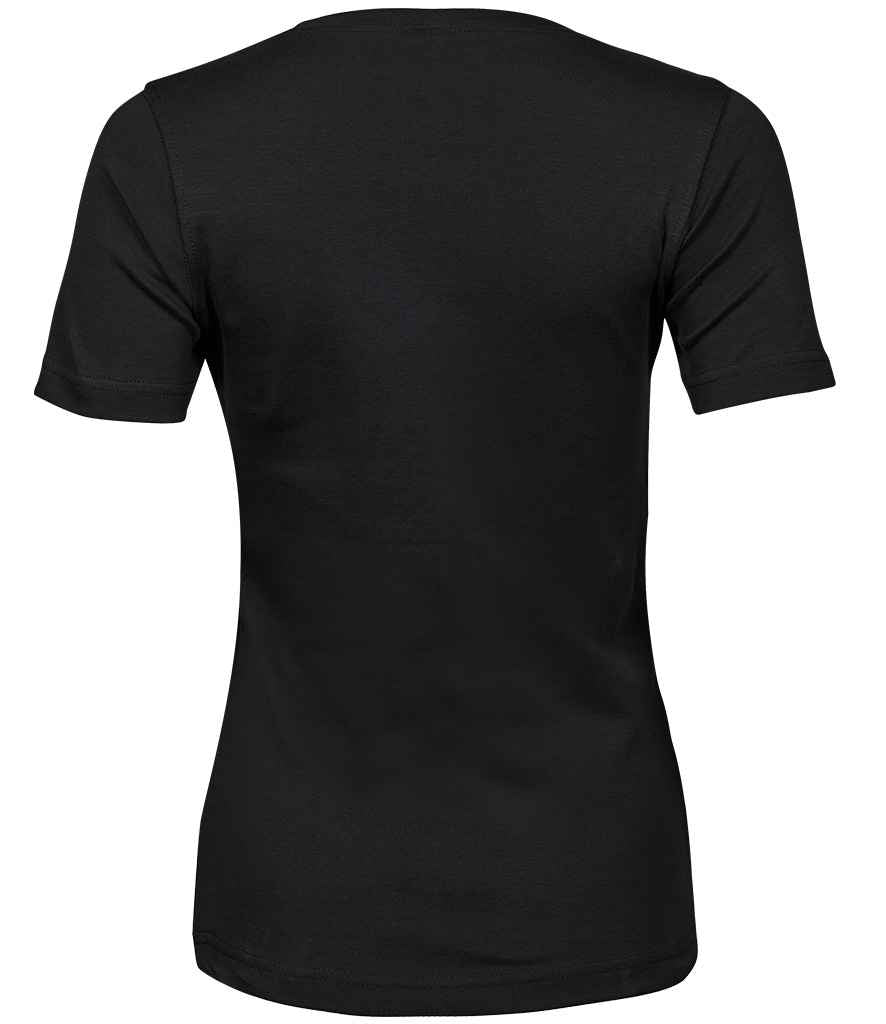 Tee Jays Ladies Interlock T-Shirt | Black