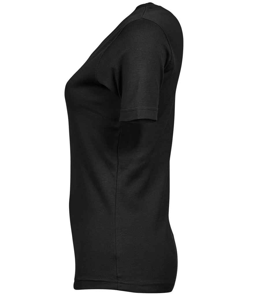 Tee Jays Ladies Interlock T-Shirt | Black