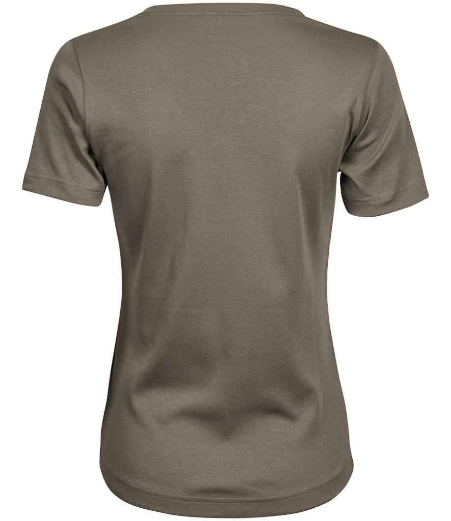 Tee Jays Ladies Interlock T-Shirt | Clay