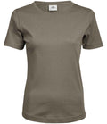 Tee Jays Ladies Interlock T-Shirt | Clay