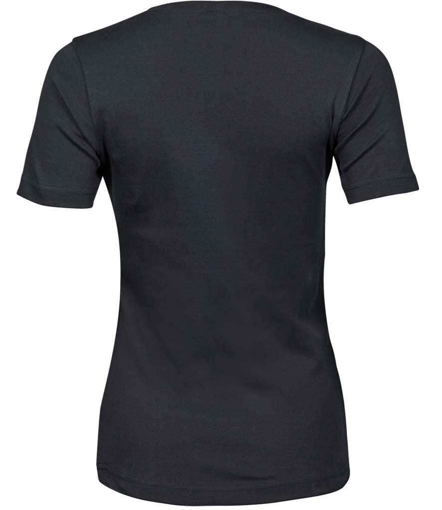 Tee Jays Ladies Interlock T-Shirt | Dark Grey
