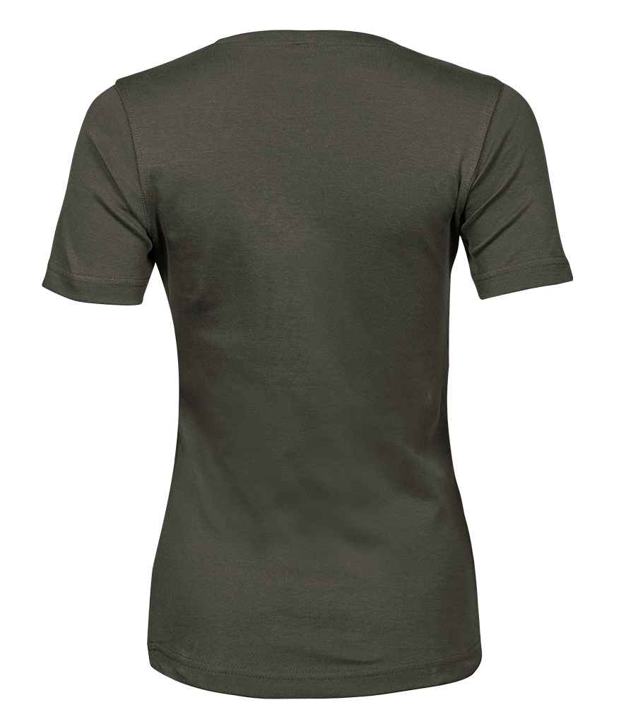 Tee Jays Ladies Interlock T-Shirt | Deep Green