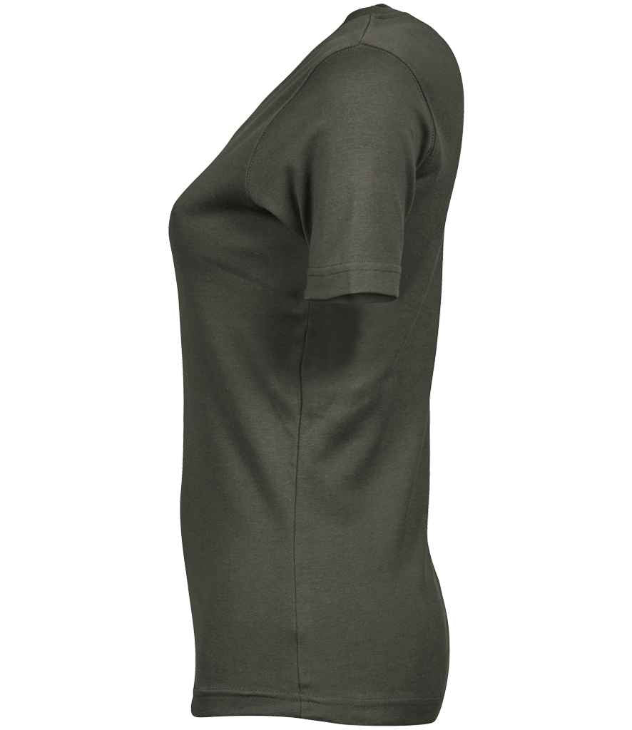 Tee Jays Ladies Interlock T-Shirt | Deep Green