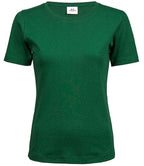 Tee Jays Ladies Interlock T-Shirt | Forest Green