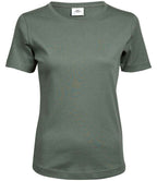 Tee Jays Ladies Interlock T-Shirt | Leaf Green