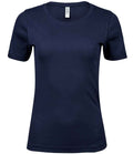 Tee Jays Ladies Interlock T-Shirt | Navy