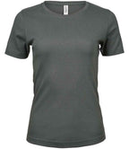 Tee Jays Ladies Interlock T-Shirt | Powder Grey