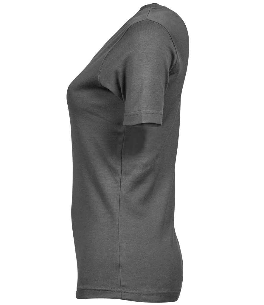 Tee Jays Ladies Interlock T-Shirt | Powder Grey
