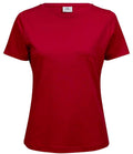 Tee Jays Ladies Interlock T-Shirt | Red