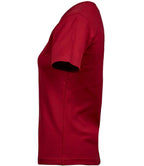 Tee Jays Ladies Interlock T-Shirt | Red