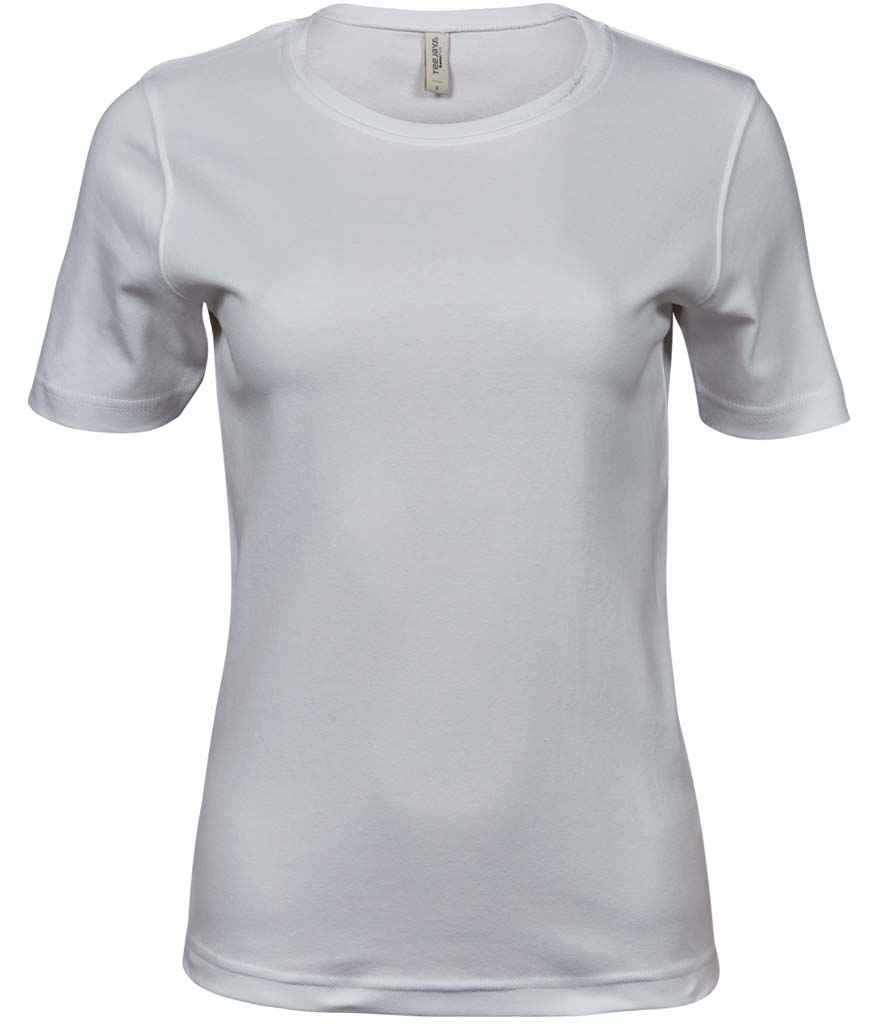 Tee Jays Ladies Interlock T-Shirt | White