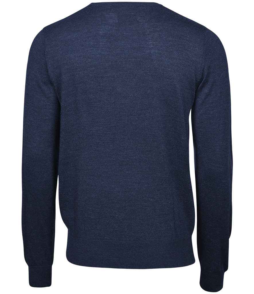 Tee Jays Merino Blend Crew Neck Sweater | Navy