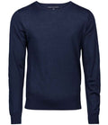 Tee Jays Merino Blend Crew Neck Sweater | Navy