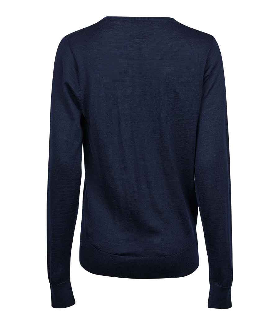 Tee Jays Ladies Crew Neck Sweater | Navy