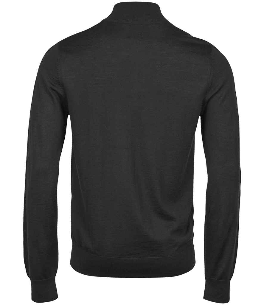 Tee Jays Half Zip Sweater | Black