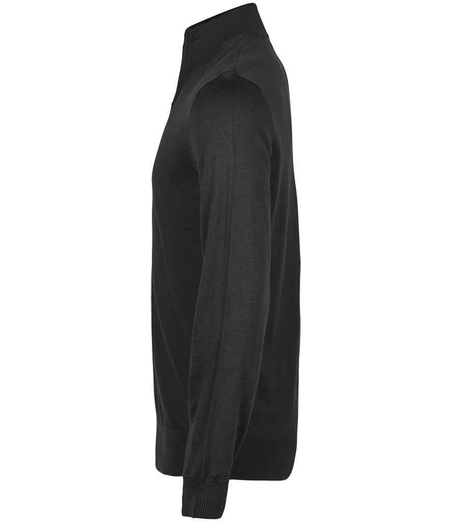 Tee Jays Half Zip Sweater | Black