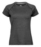 Tee Jays Ladies CoolDry™ T-Shirt | Black Melange