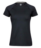 Tee Jays Ladies CoolDry™ T-Shirt | Black