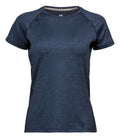 Tee Jays Ladies CoolDry™ T-Shirt | Navy Melange