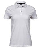 Tee Jays Ladies Luxury Sport Polo Shirt | White