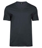 Tee Jays V Neck Sof T-Shirt | Dark Grey