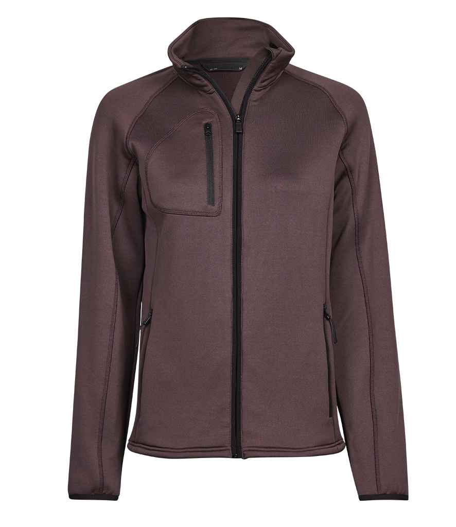 Tee Jays Ladies Stretch Fleece Jacket | Grape