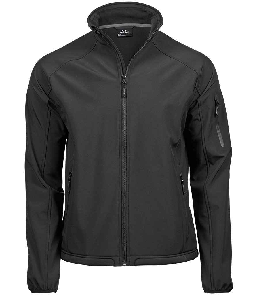 Tee Jays Lightweight Performance Soft Shell Jacket | Black