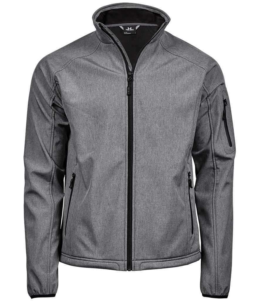 Tee Jays Lightweight Performance Soft Shell Jacket | Grey Melange