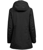 Tee Jays Ladies All Weather Parka Jacket | Black