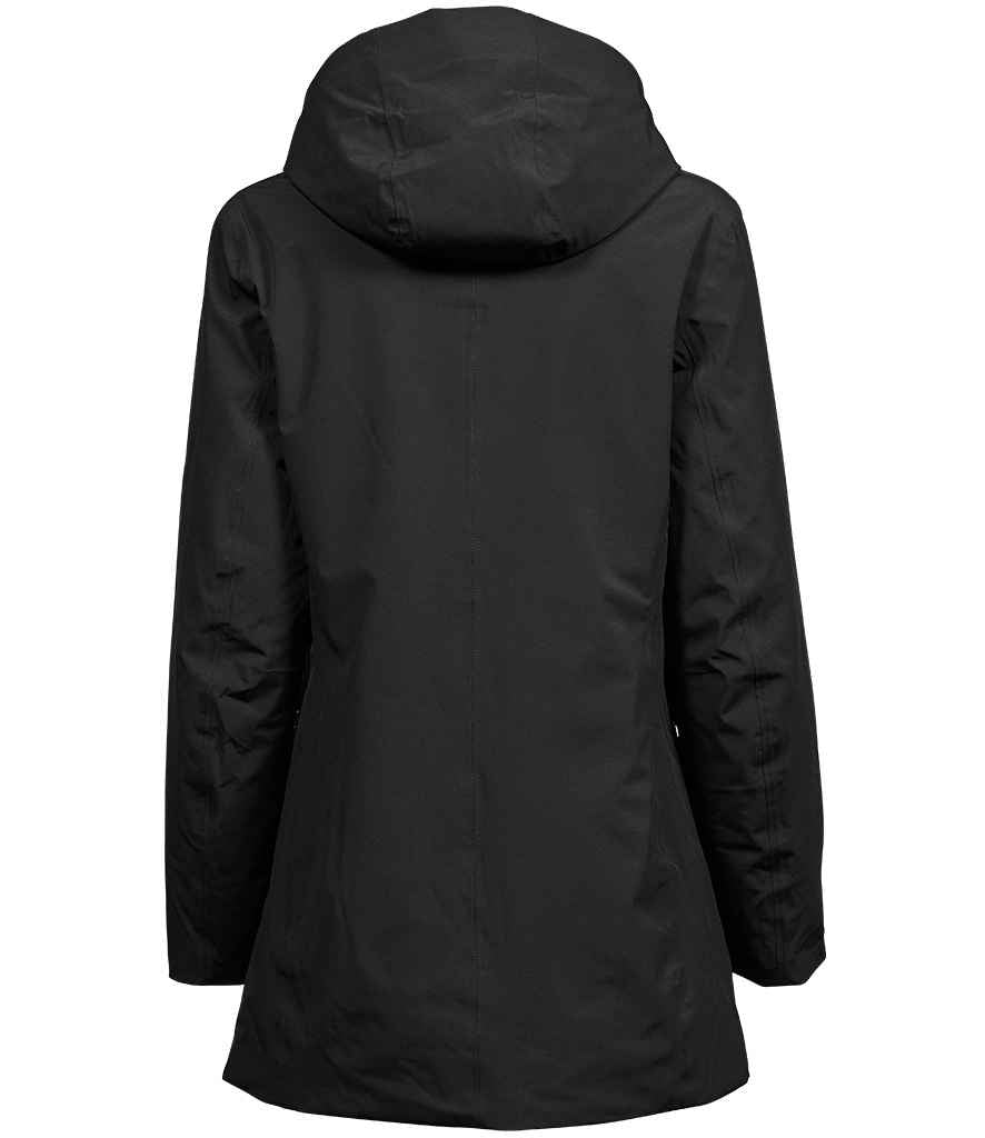 Tee Jays Ladies All Weather Parka Jacket | Black