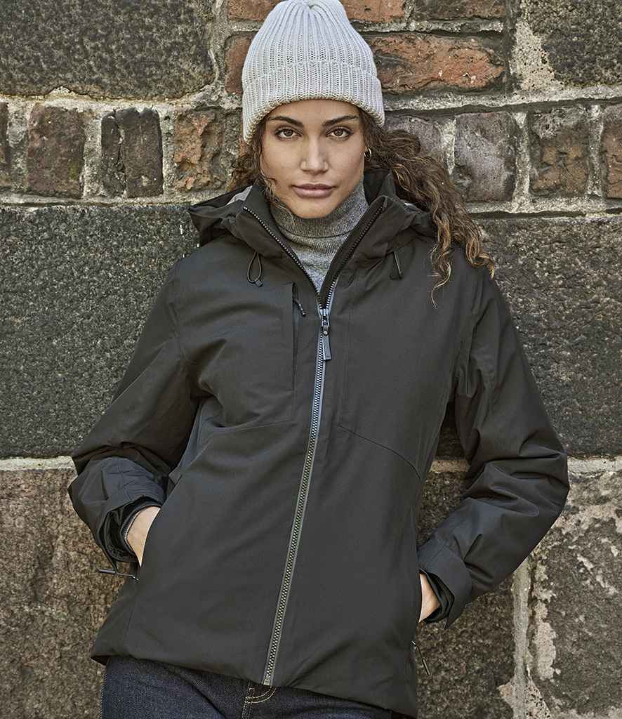Tee Jays Ladies All Weather Winter Jacket | Black