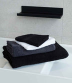 Towel City Luxury Face Cloth | Black