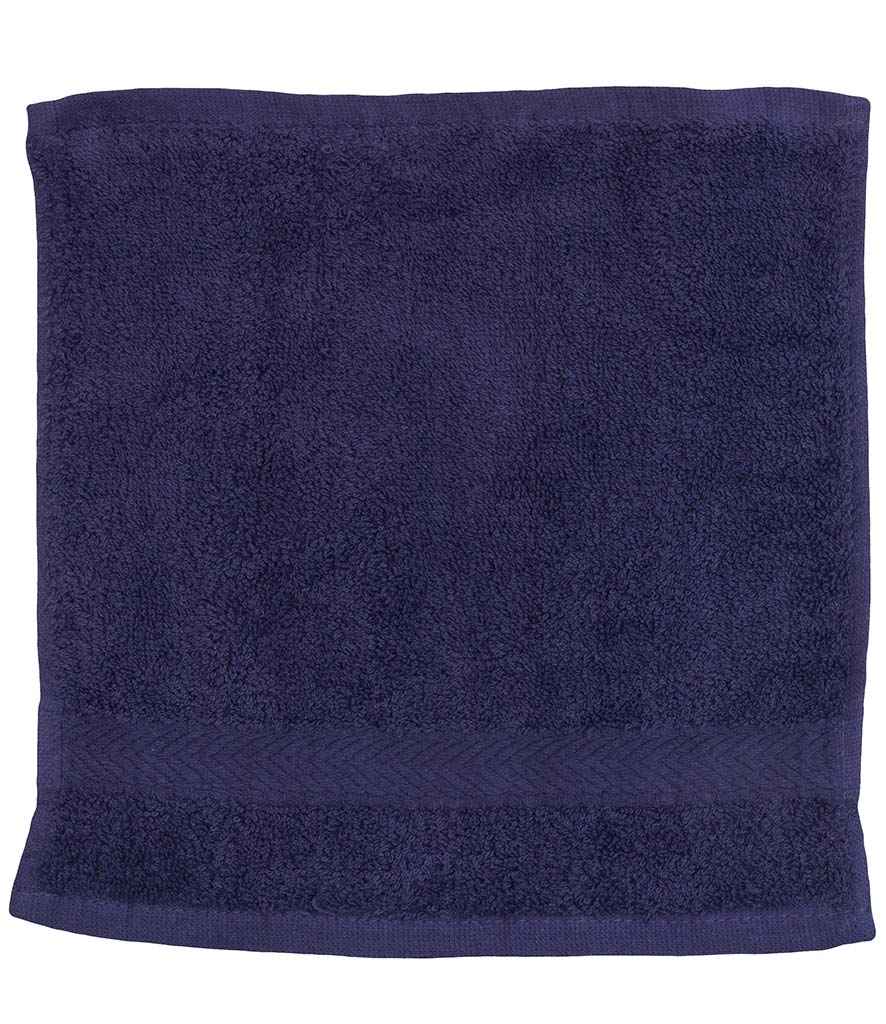 Towel City Luxury Face Cloth | Navy