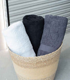 Towel City Luxury Bath Towel | Steel Grey