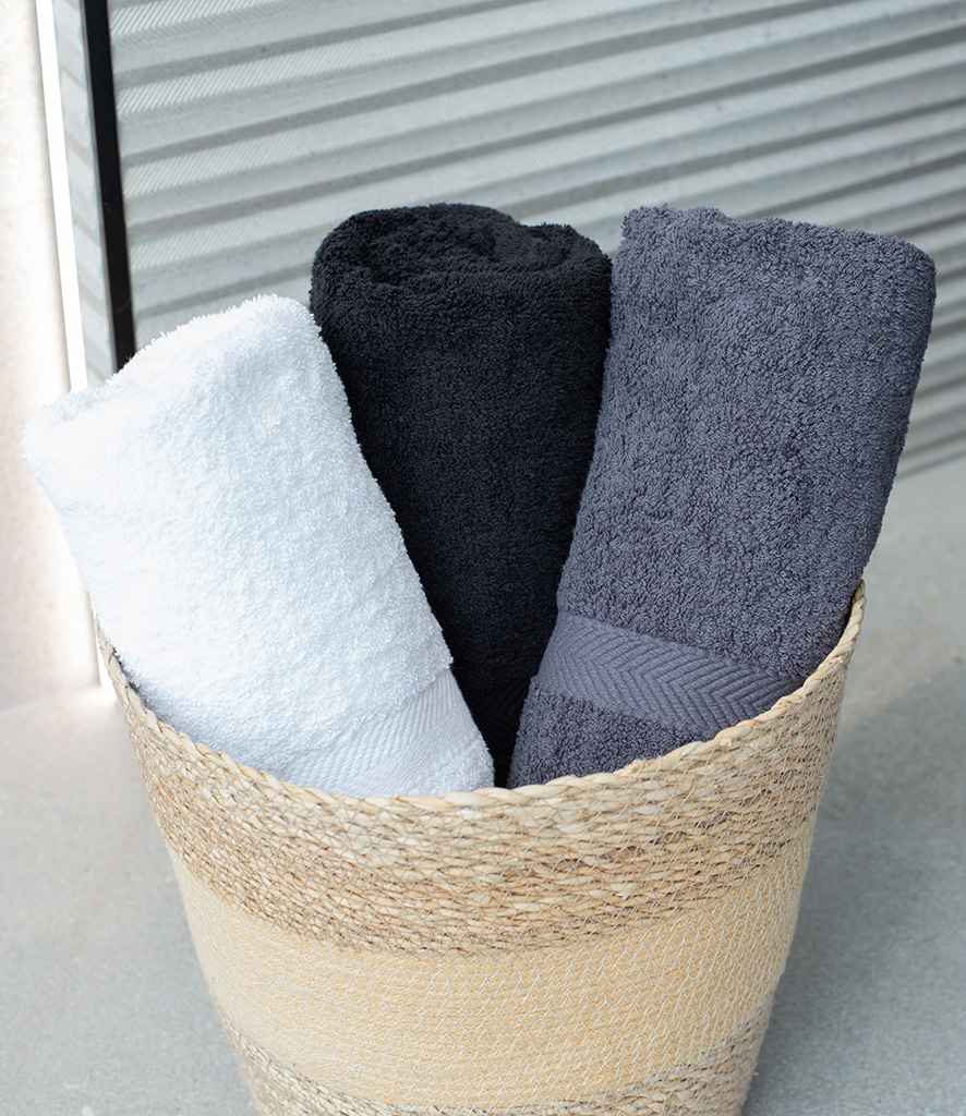 Towel City Luxury Bath Towel | Steel Grey