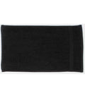 Towel City Luxury Guest Towel | Black
