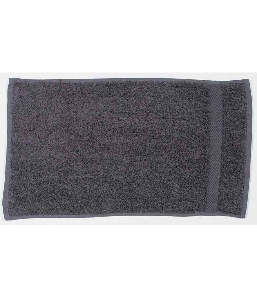 Towel City Luxury Guest Towel | Steel Grey